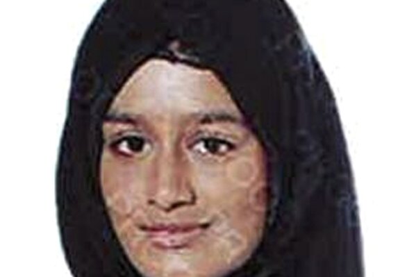 FILE - This undated photo released by the Metropolitan Police of London, shows Shamima Begum. Shamima Begum who ran away from London as a teenager to join the Islamic State group lost her bid Friday Feb. 26, 2021 to return to the U.K. to fight for the restoration of her citizenship, which was revoked on national security grounds. (Metropolitan Police of London via AP, File)