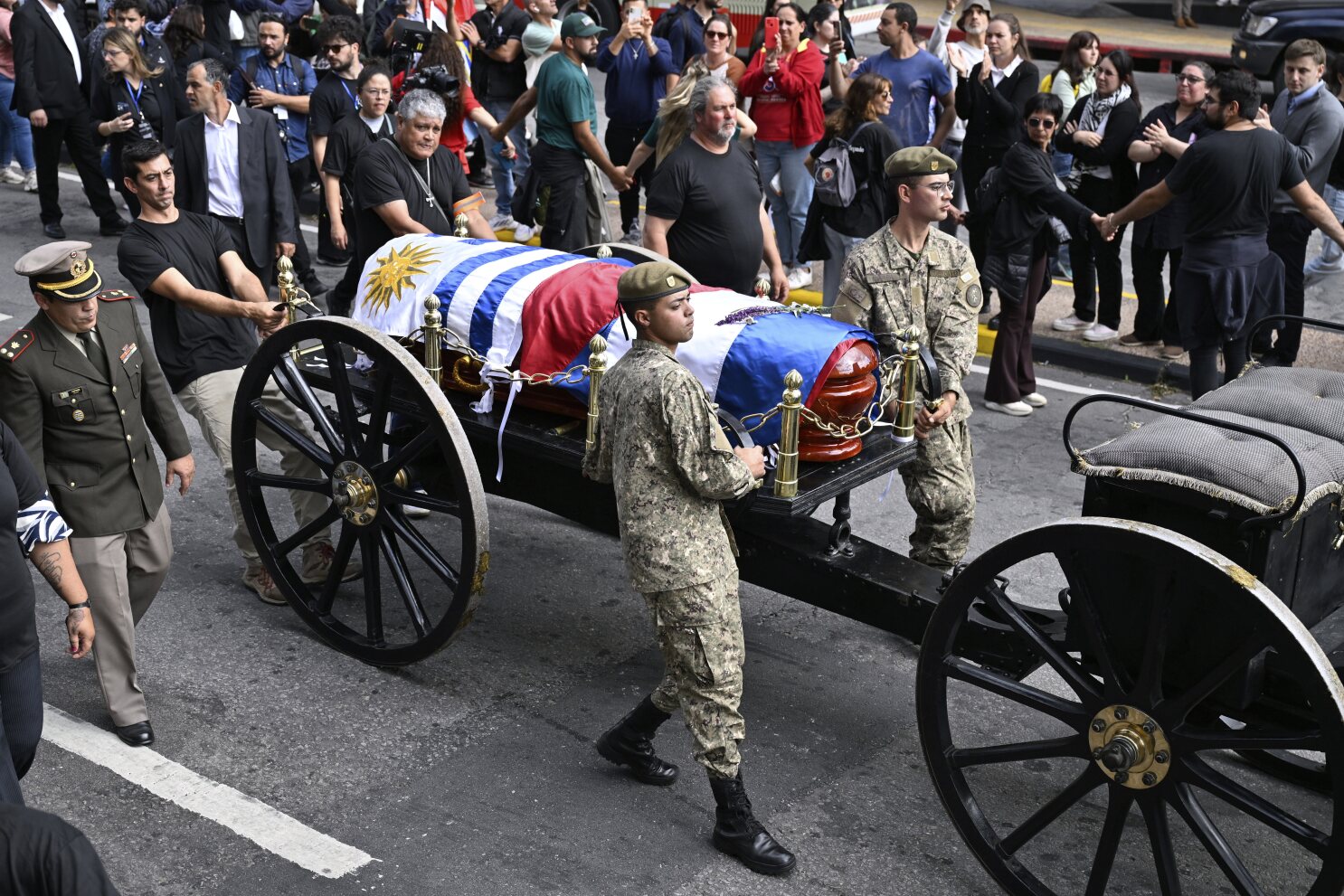funeral of Uruguay President Jose Mujica