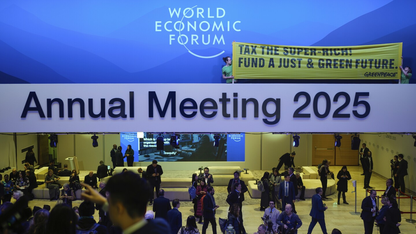 As Davos 2025 reacts to Trump tack, EU chief leads defense against climate change