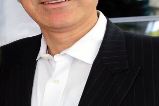 This photo provided by Najafi Companies shows Jahm Najafi. Investor Jahm Najafi has traditionally been a low-profile billionaire. But he's recently been popping up across headlines for his partnerships and philanthropy. It was announced in February that 58-year-old Najafi was joining former NFL star Colin Kaepernick to form Mission Advancement. (Najafi Companies via AP)