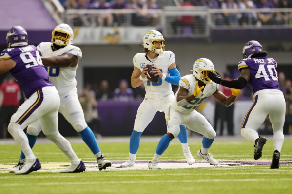 How to Watch Chargers at Vikings on September 24, 2023