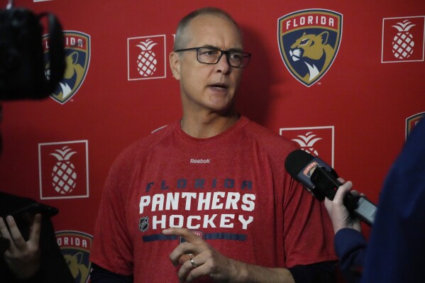 Coach Paul Maurice is entering Year 2 with the Florida Panthers, looking  for even more fun | AP News