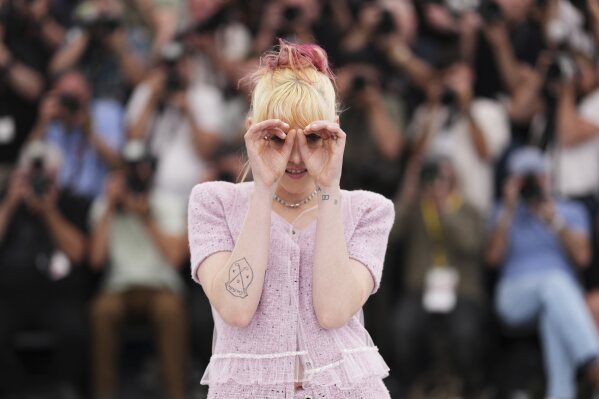 Director Kristen Stewart poses for photographers at the photo call for the film 'The Chronology of Water' at the 78th international film festival, Cannes, southern France, Friday, May 16, 2025. (Photo by Scott A Garfitt/Invision/AP)