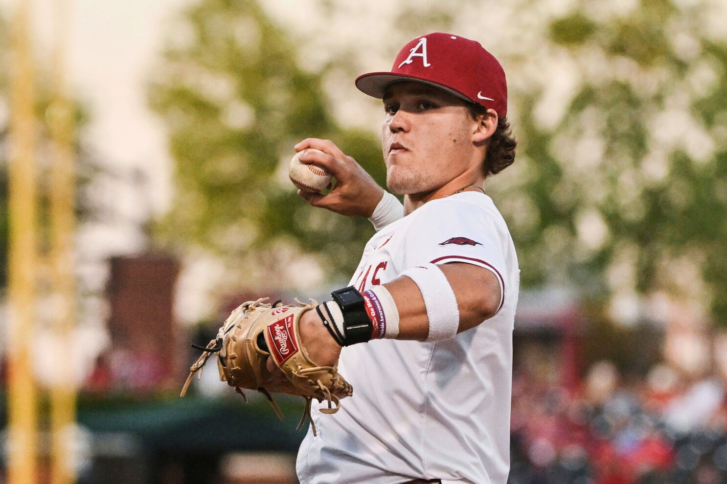 Arkansas' Cam Kozeal comes back to his hometown