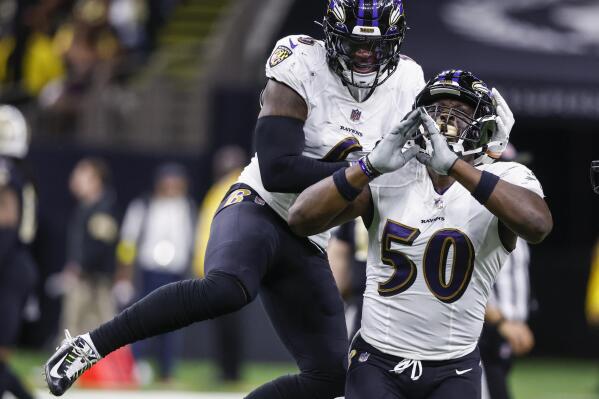 Ravens soar by Saints to win third straight