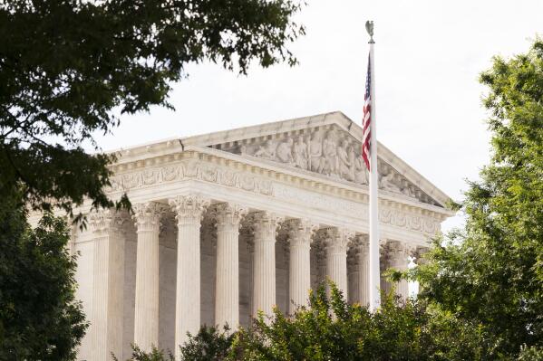 The U.S Supreme Court in Washington, Wednesday, June 8, 2022. (AP Photo/Manuel Balce Ceneta)