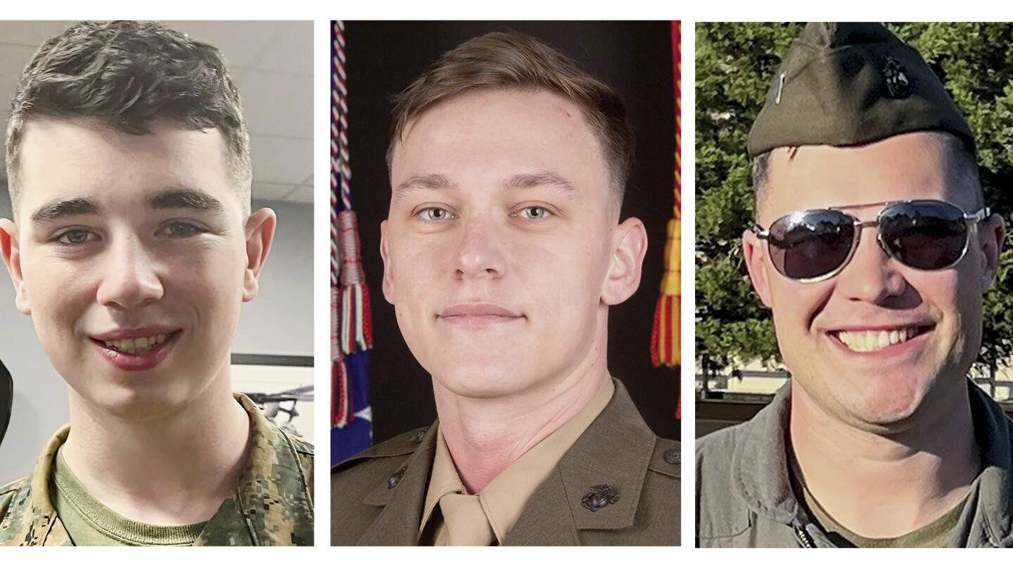 Five Marines Killed in Helicopter Crash Near San Diego Identified