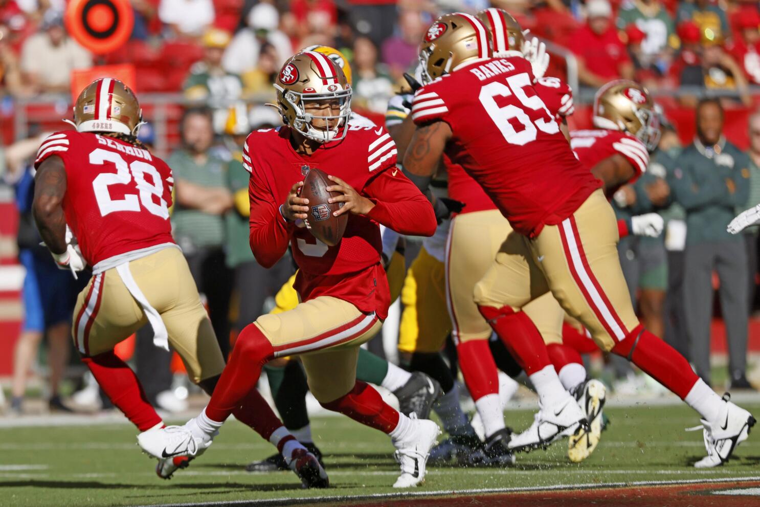 49ers putting talented roster in QB Trey Lance's hands