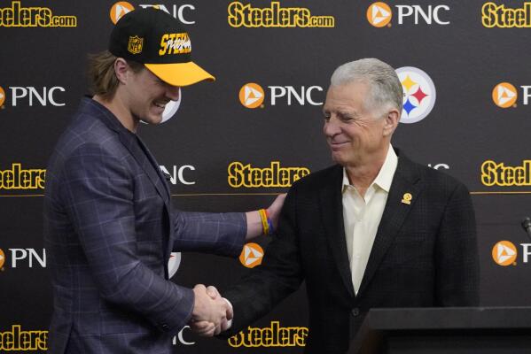 Steelers President Art Rooney holds press conference to make