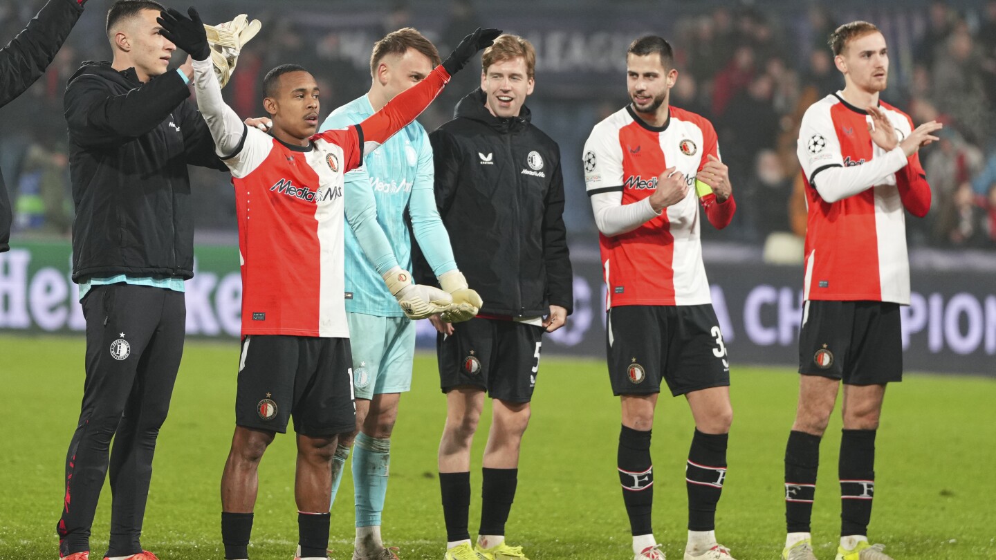 Feyenoord Upsets AC Milan 1-0 in Champions League Playoff