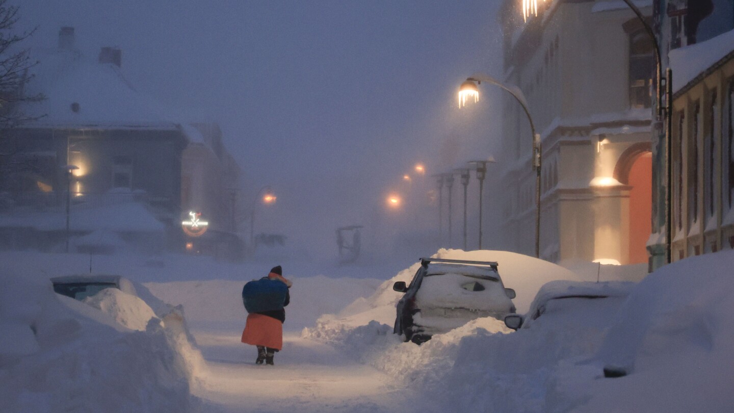 Arctic Sweden freezes on its coldest January night in 25 years