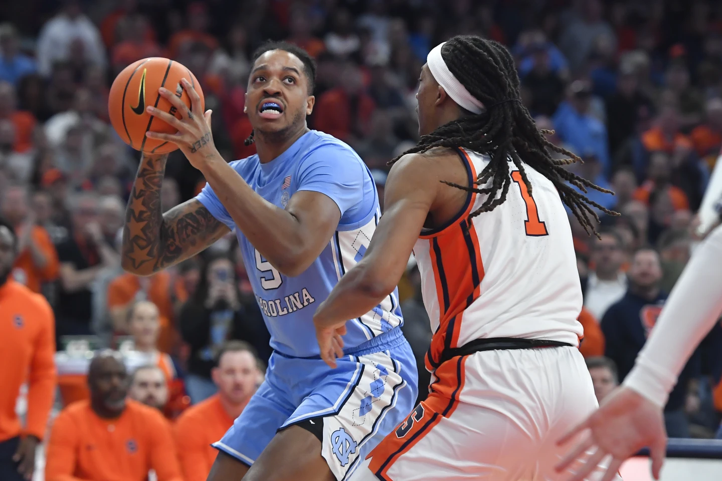 Syracuse’s hot shooting, UNC’s worst defense of season doom Tar Heels