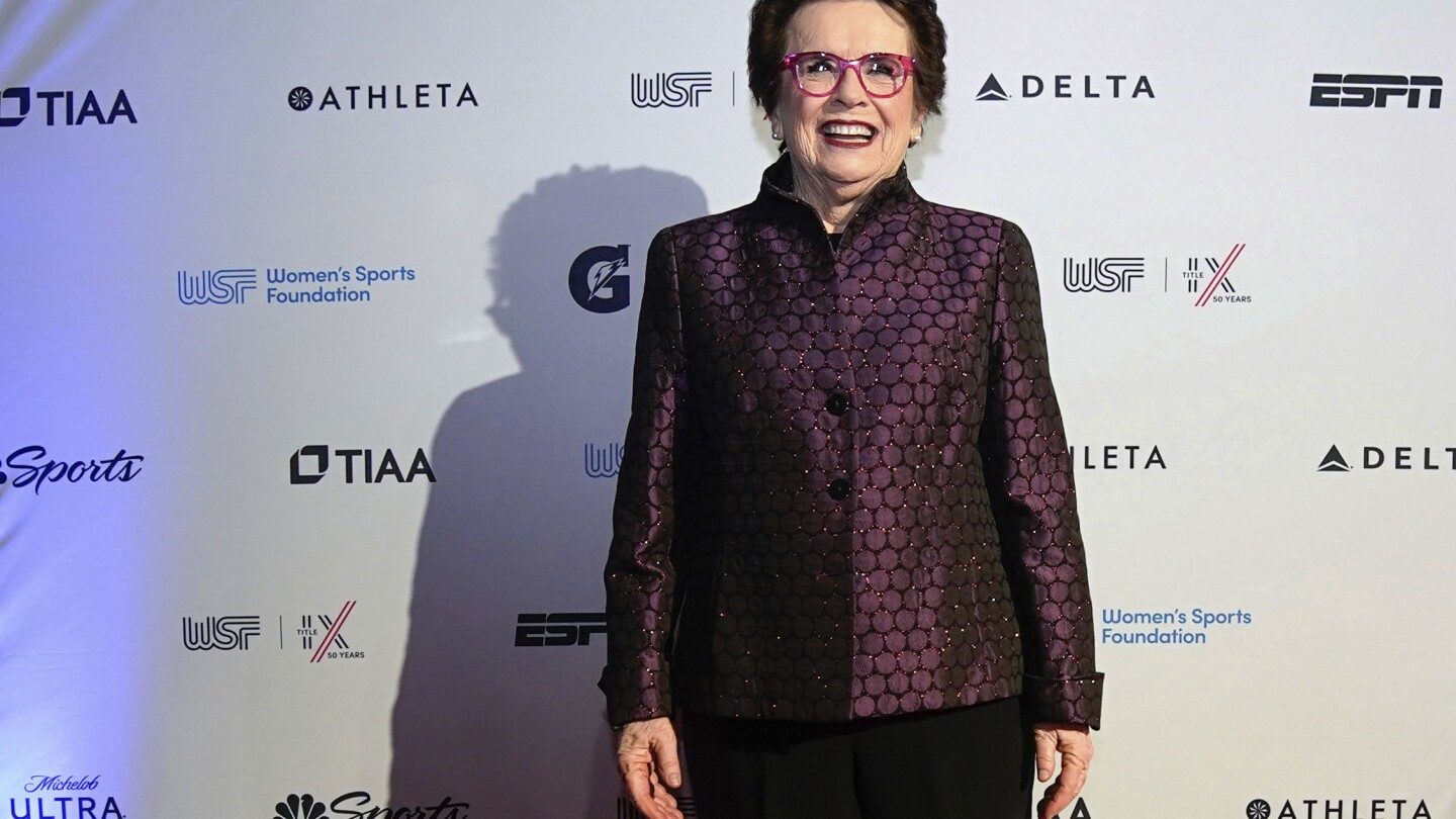Billie Jean King’s $5,000 check from 50 years ago helped establish the Women’s Sports Foundation
