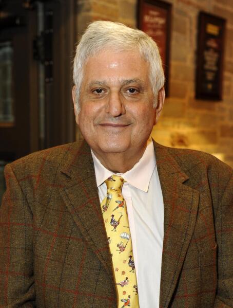 FILE - Michael Lerner appears at the opening night of Bette Midler in "I'll Eat You at Last: A Chat with Sue Mengers" at the Geffen Playhouse in Los Angeles on Dec. 5, 2013. Lerner, the Brooklyn-born character actor who played a myriad of imposing figures in his 60 years in the business, including crime bosses, CEOs, politicians, protective fathers and the monologuing movie mogul Jack Lipnick in “Barton Fink,” died Saturday, April 8, 2023 at age 81. His nephew, actor Sam Lerner, announced his death in an Instagram post Sunday. (Photo by Jordan Strauss/Invision for Geffen/AP Images, File)