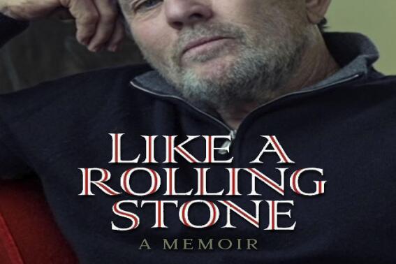This cover image released by Little, Brown and Co. shows "Like a Rolling Stone" a memoir by Jann S. Wenner. (Little, Brown and Co. via AP)