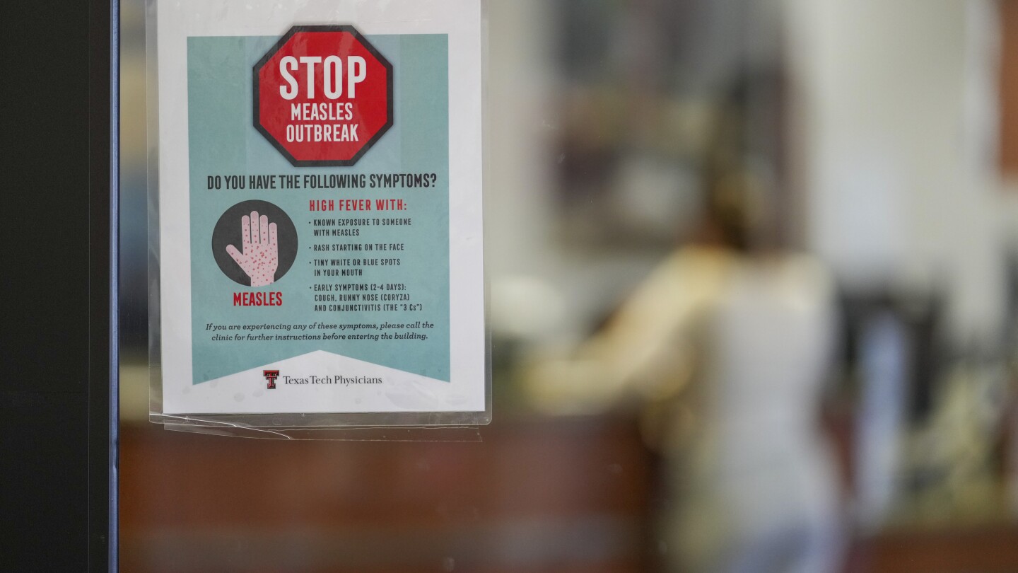 Reportan primer fallecimiento por brote de sarampión en Texas