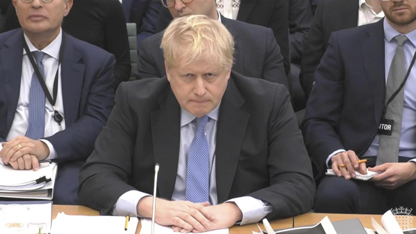 Under oath, Boris Johnson denies he lied over ‘partygate’