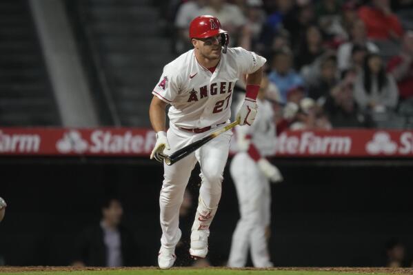 Trout on tying DiMaggio with 361st career home run: 'It means a lot