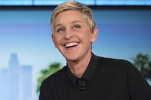 FILE - Host Ellen Degeneres appears at a taping of "The Ellen DeGeneres Show" in Burbank on Oct. 13, 2016. DeGeneres says the 19th and final season of her daytime talk show will be a thank you to fans. (AP Photo/Andrew Harnik, FIle)