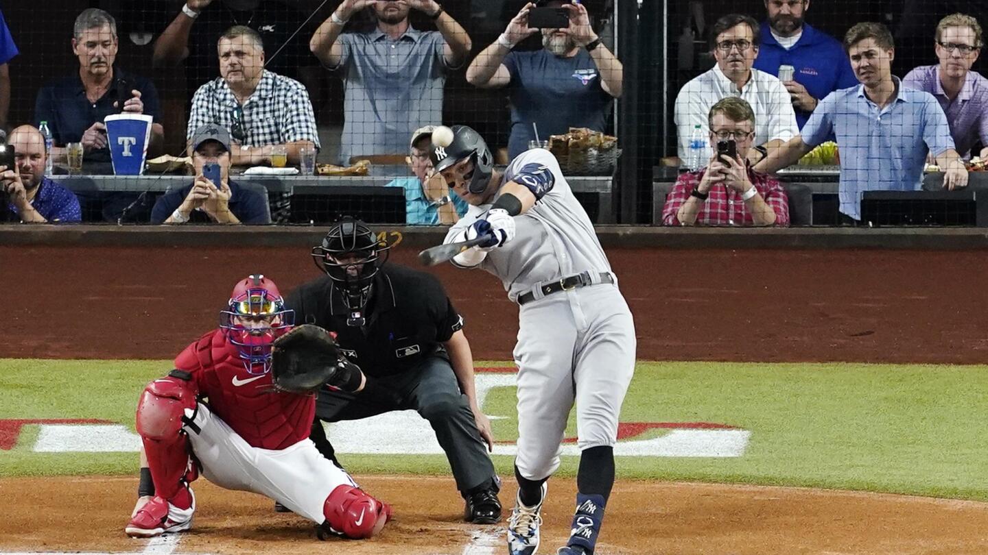 Aaron Judge hits AL record 62nd home run, breaking tie with Roger Maris