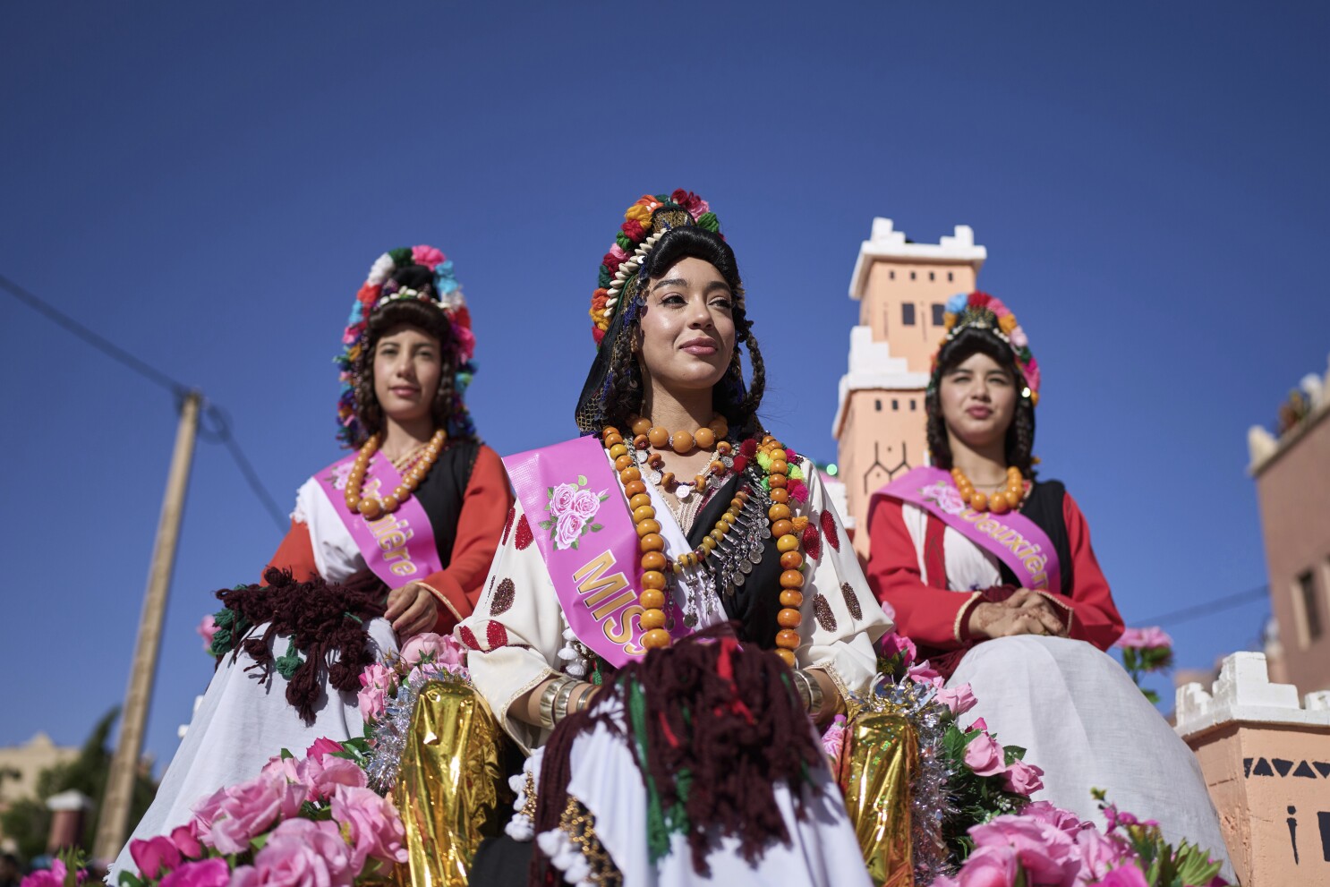 Photos: The desert blooms, roses perfume the air and a Moroccan town comes to life