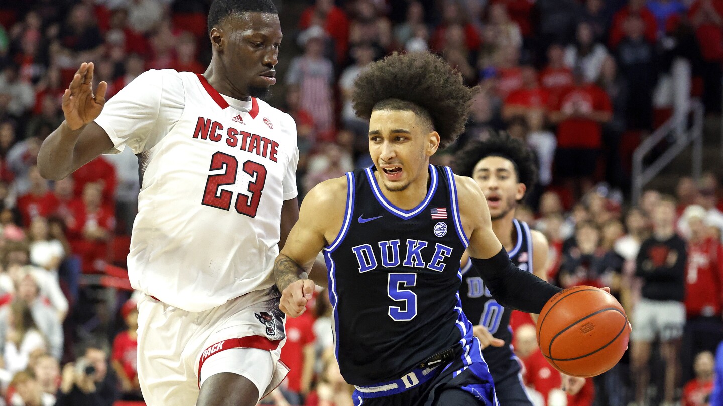 Big second half carries No. 9 Duke to 79-64 victory at NC State