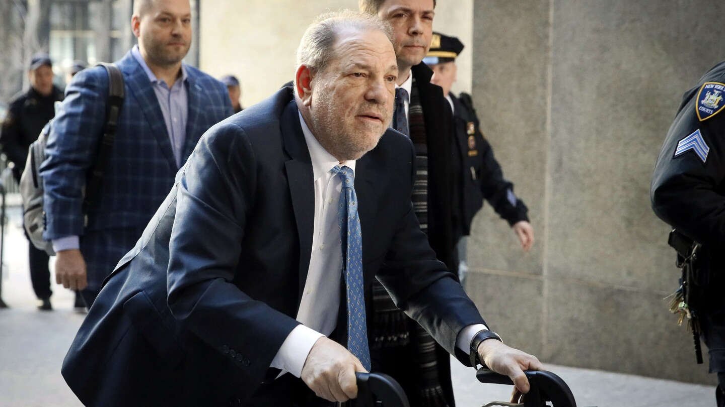 Harvey Weinstein hospitalized upon return to NYC jail - The Associated Press