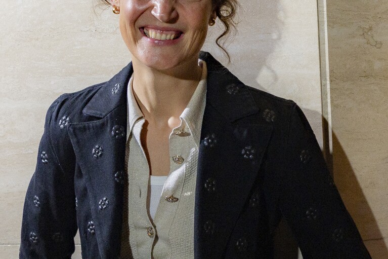 Vicky Krieps poses for a portrait to promote the film 