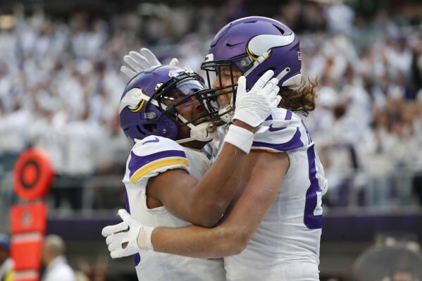 T.J. Hockenson puts on epic performance in Vikings loss to Giants