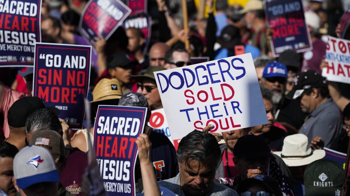 MLB, Dodgers caving to anti-gay bigots over Pride is sadly