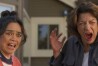 This image released by Warner Bros. Pictures shows Kaitlyn Santa Juana, left, and Rya Kihlstedt in a scene from "Final Destination Bloodlines." (Warner Bros. Pictures via AP)
