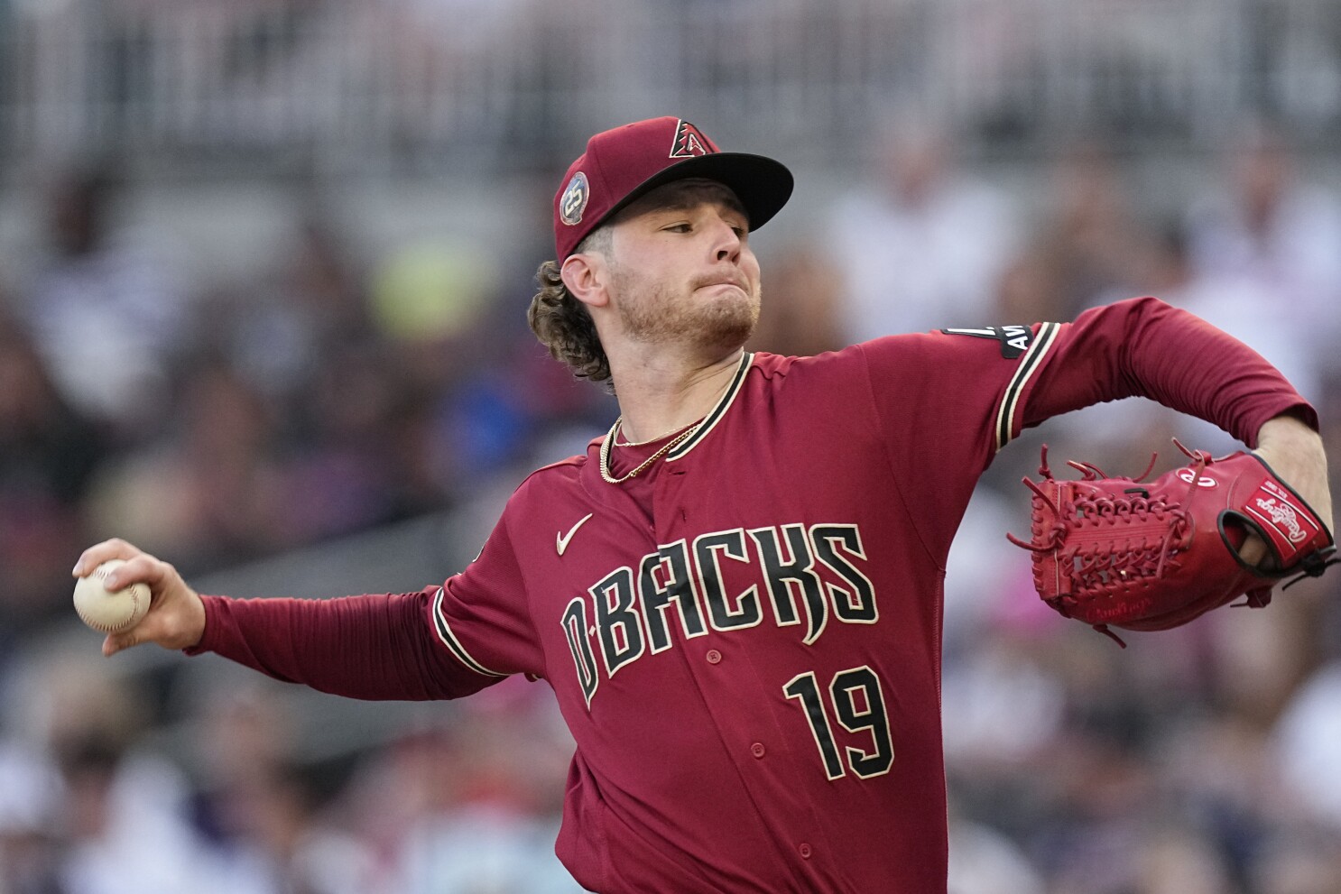 MLB Combination of Eras - D-Backs in Purple and Red (March 25) in