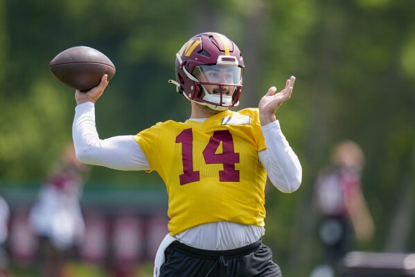 The Washington Commanders go into training camp with Sam Howell as their  starting quarterback