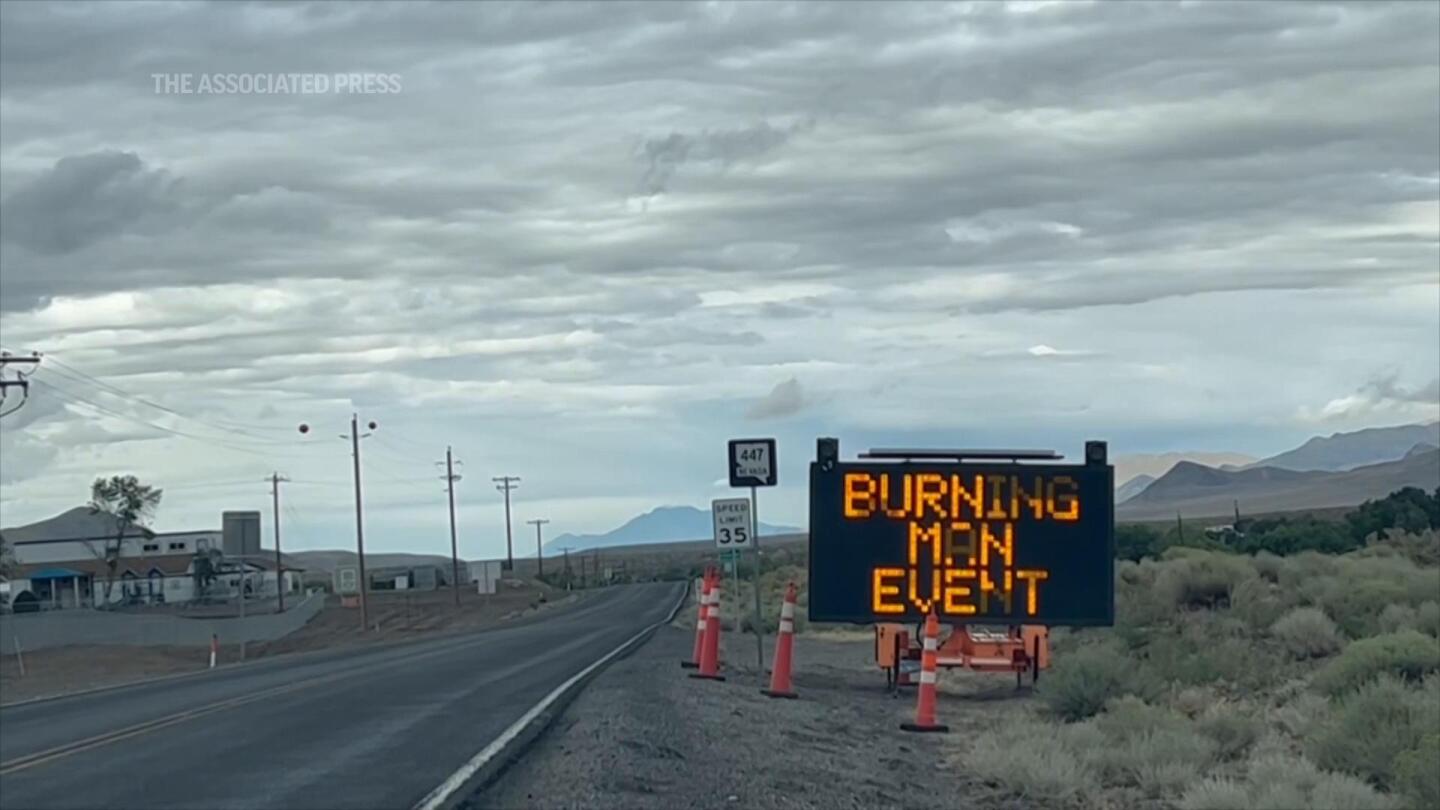 Tens of thousands stuck in Nevada Burning Man flood AP News