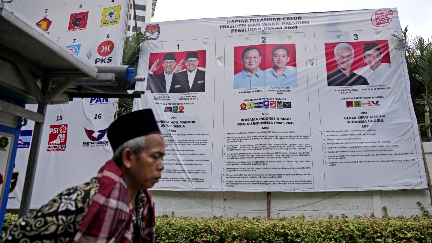 ДЖАКАРТА, Индонезия (AP) — Когато индонезийците гласуват в сряда за