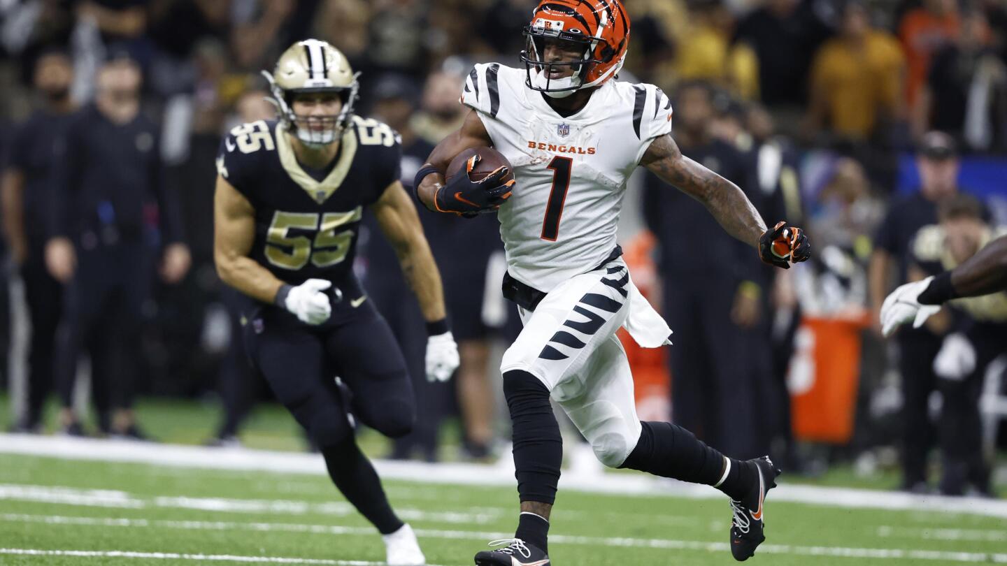 Bengals Catch Saints With More Burrow And Chase Big Easy Magic