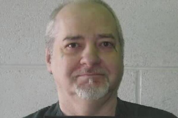 FILE - This image provided by the Idaho Department of Correction shows Thomas Eugene Creech on Jan. 9, 2009. Idaho on Wednesday, Feb. 28, 2024, halted the execution of serial killer Thomas Eugene Creech, one of the longest-serving death row inmates in the U.S., after a medical team repeatedly failed to find a vein where they could establish an intravenous line to carry out the lethal injection. (Idaho Department of Correction via AP, File)