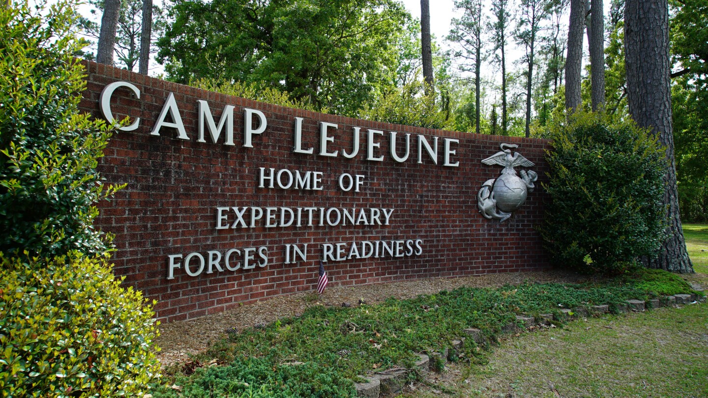 Camp Lejeune water contamination tied to a range of cancers, CDC study says