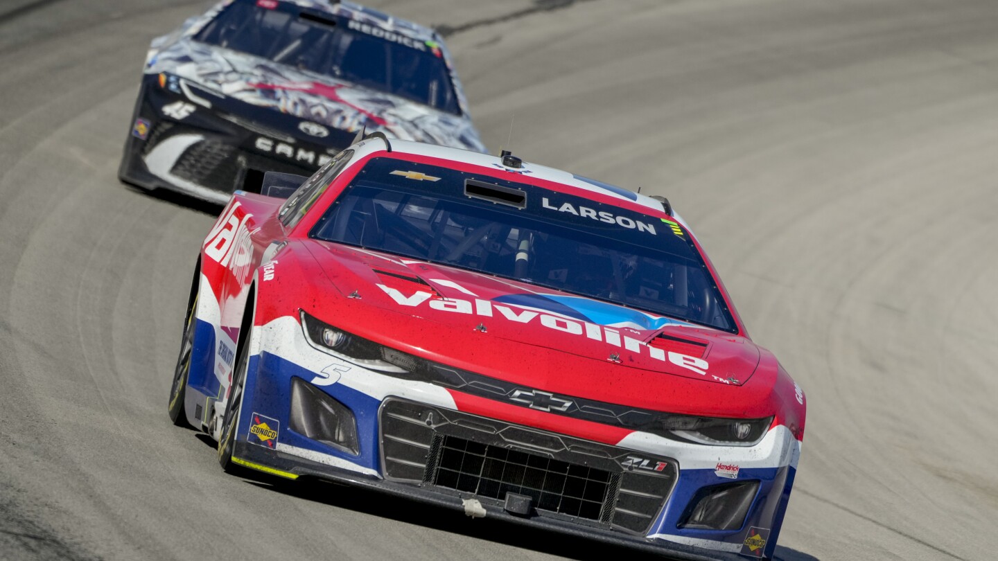 Kyle Larson is ready for another busy May with 'the Double' on deck. But first, he defends at Kansas