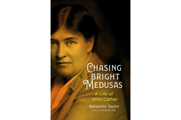 This cover image released by Viking shows "Chasing Bright Medusas: A Life of Willa Cather" by Benjamin Taylor. (Viking via AP)