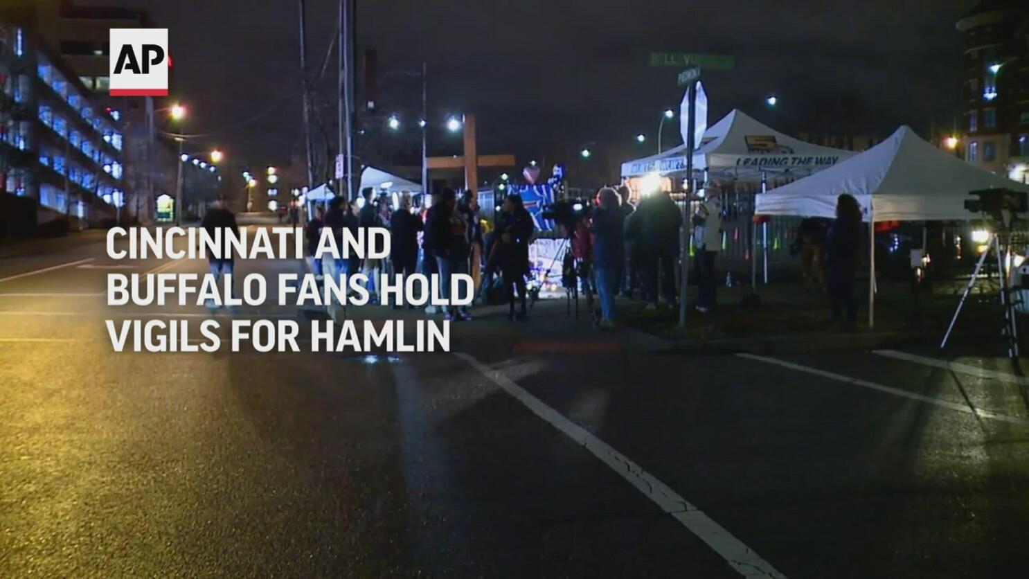 NFL community unites in prayer and fear for Bills S Damar Hamlin