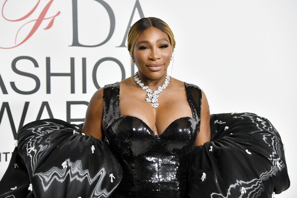 Serena Williams attends the CFDA Fashion Awards at the American Museum of Natural History on Monday, Nov. 6, 2023, in New York. (Photo by Evan Agostini/Invision/AP)
