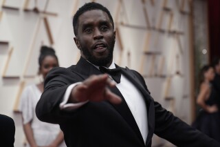 File - Sean Combs arrives at the Oscars on March 27, 2022, at the Dolby Theatre in Los Angeles. (AP Photo/Jae C. Hong, File)