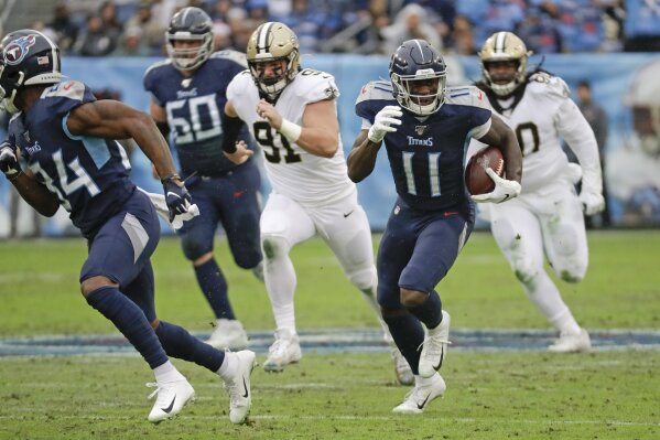 Titans rest Henry in 38-28 loss to Saints, get playoff help