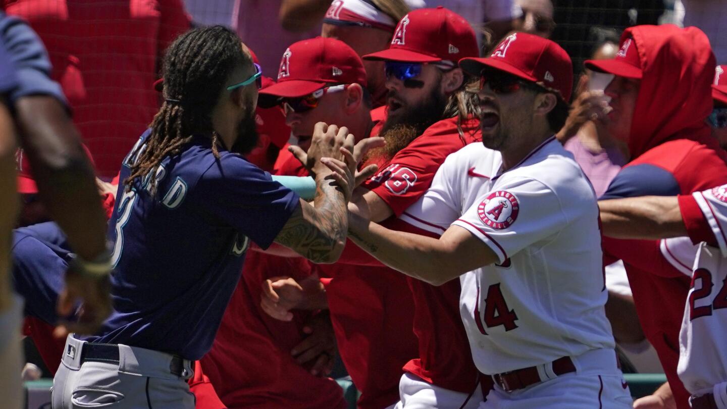 Jesse Winker begins serving 6-game suspension for role in brawl with Angels