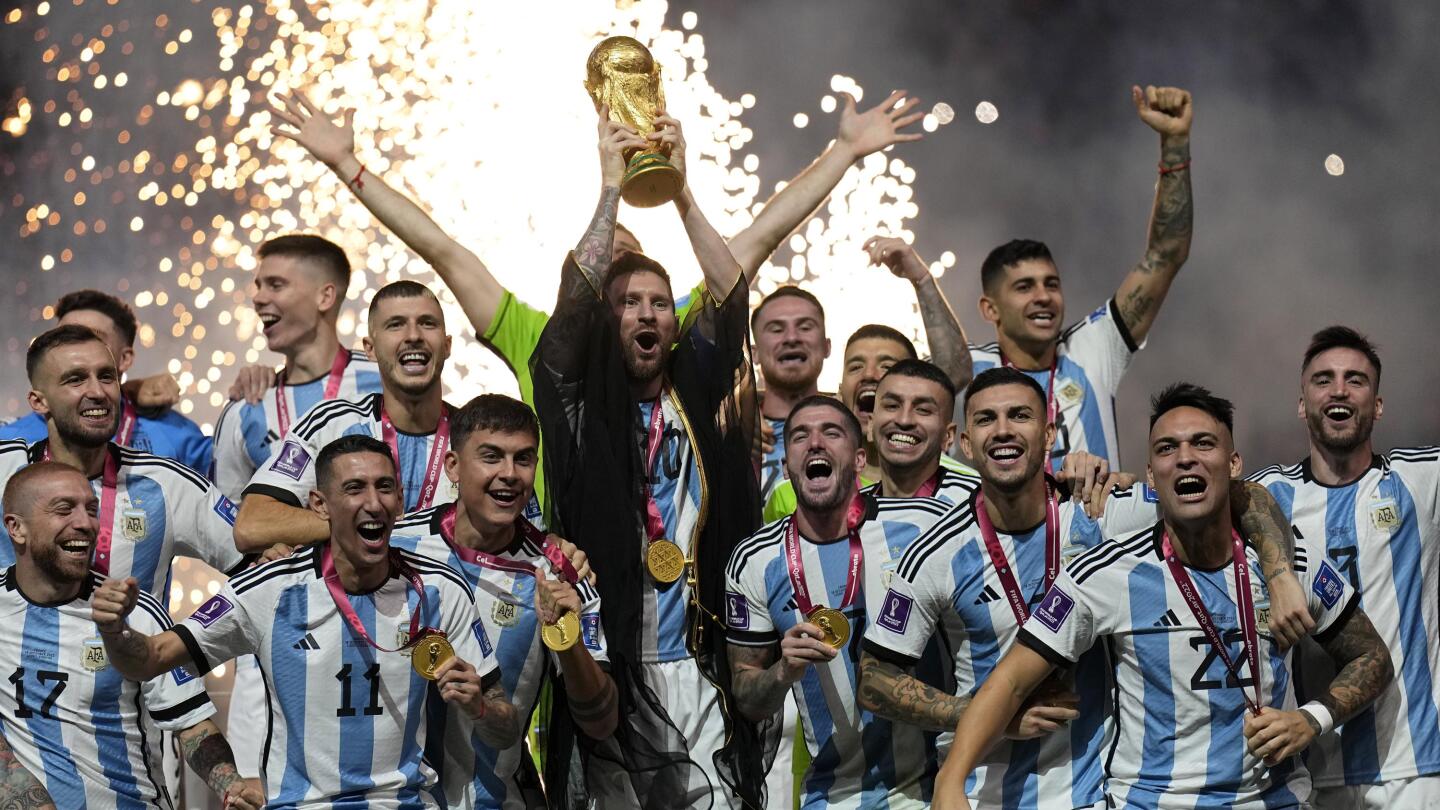 Argentina are #FIFAWorldCup Champions!
