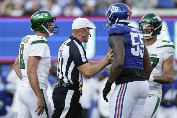What channel is the Giants vs. Jets game on today?