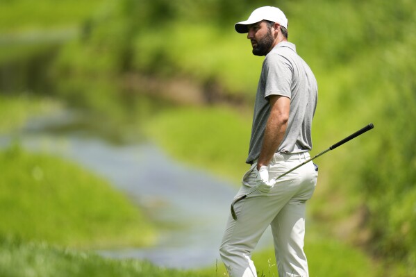 Rough return to ‘normal’ sends Scheffler down the leaderboard at PGA Championship