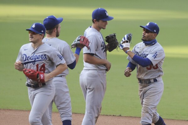 Chris Taylor and Dustin May lead Dodgers to win over Padres - Los Angeles  Times