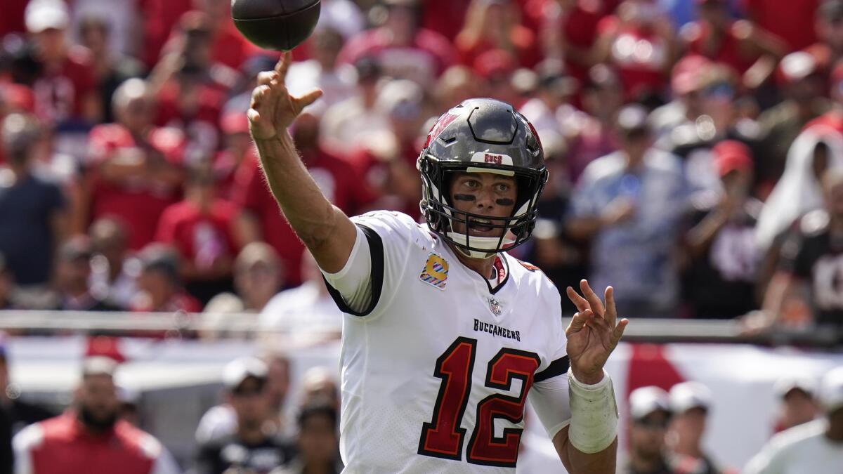 Tampa Bay Buccaneers sack Marcus Mariota, Atlanta Falcons 21-15 